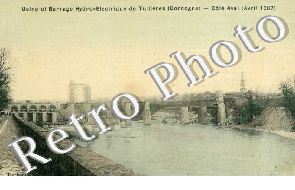 barrage de Tuilieres Usine Electrique