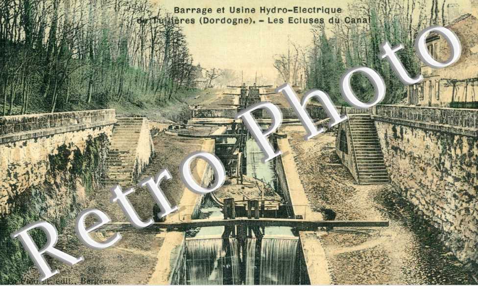 barrage de Tuilieres Usine Electrique Les ecluses