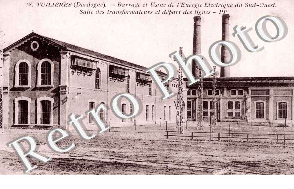barrage de Tuilieres Usine Electrique