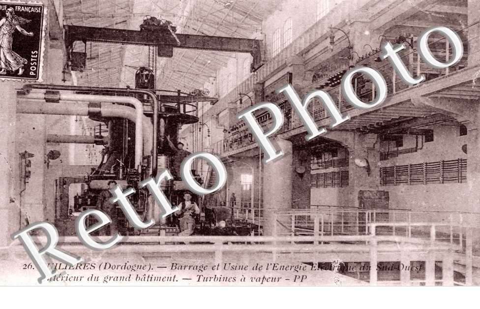 barrage de Tuilieres Usine Electrique