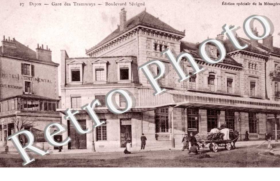 Gare des Tramways departementaux Boulevard de Sevigne