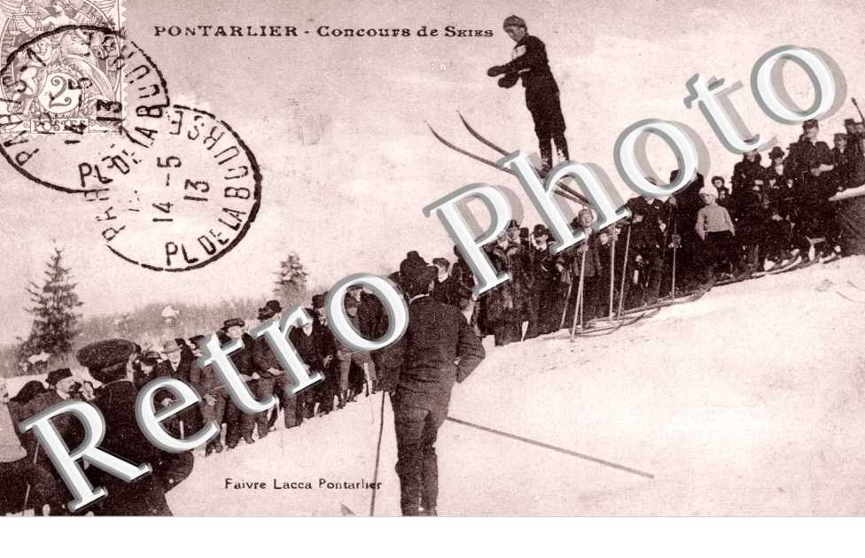 Concours de skis