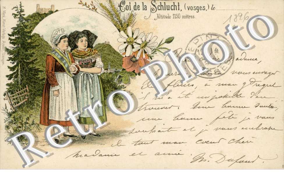Col de la Schlucht  -  1896