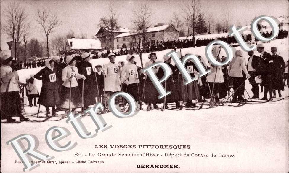Depart des courses de dames