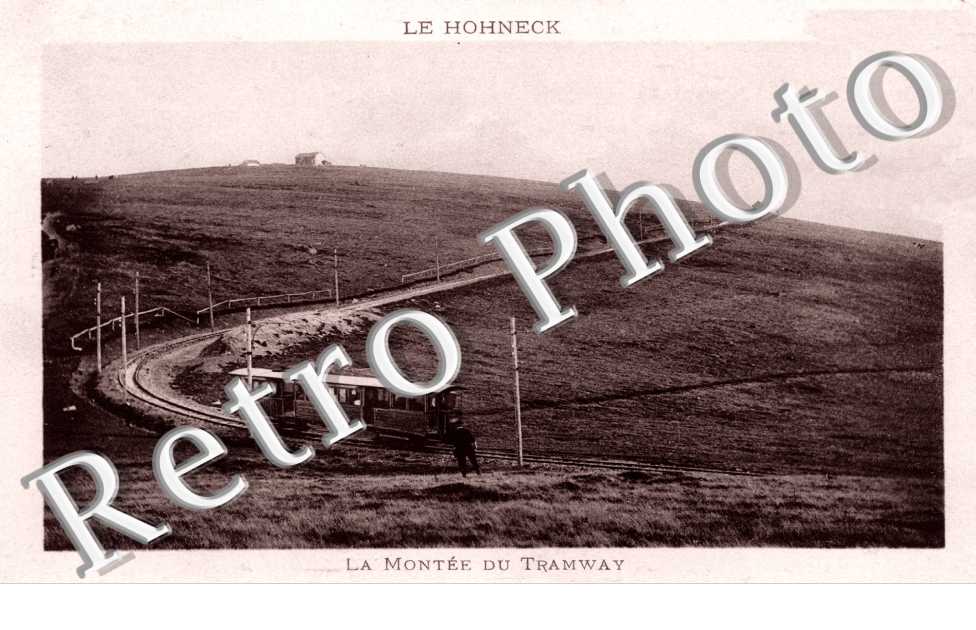 Le Hohneck la montee du tramway