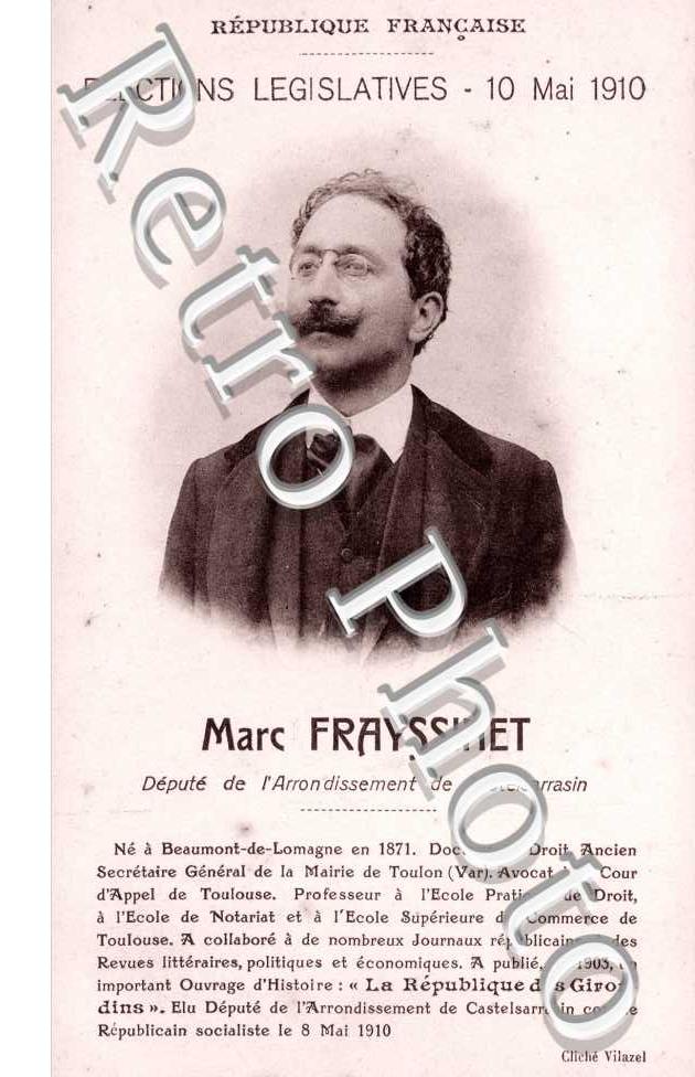 Elections Législatives - Marc Frayssinet
