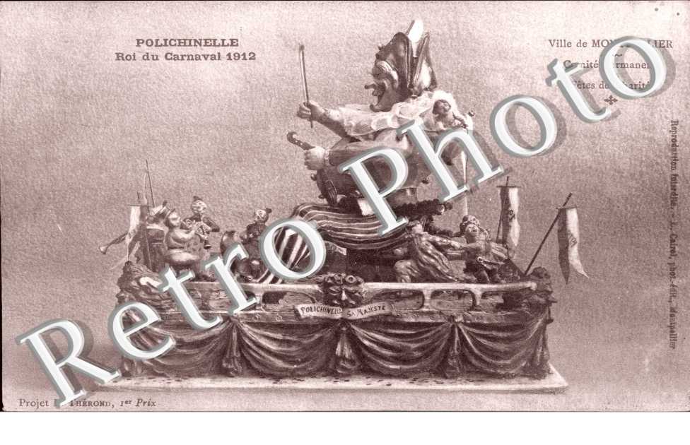 Polichinelle roi du carnaval 1912