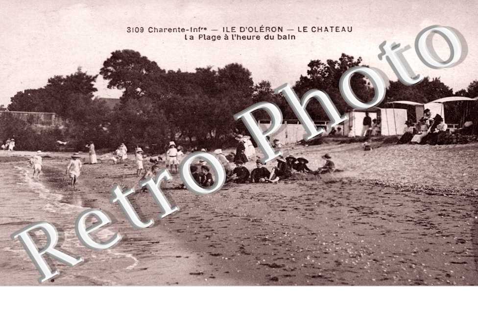 la Plage a l&#039;heure du bain