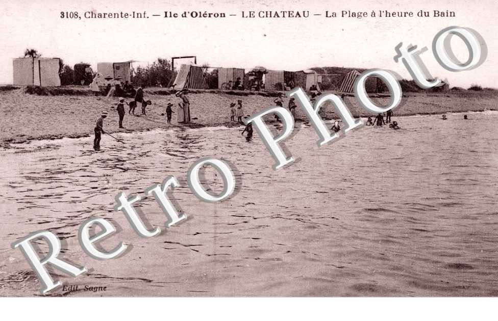 la Plage a l&#039;heure du bain