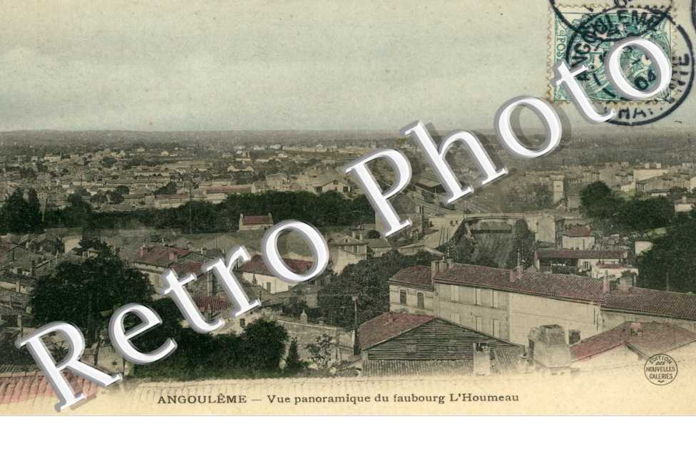 vue panoramique du faubourg l'Houmeau