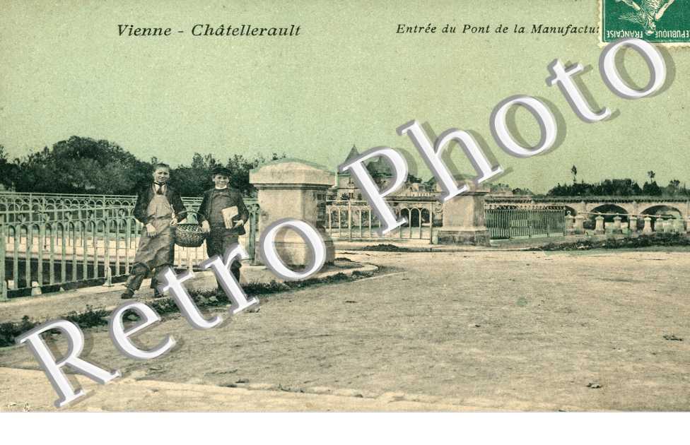 entree du pont de la manufacture