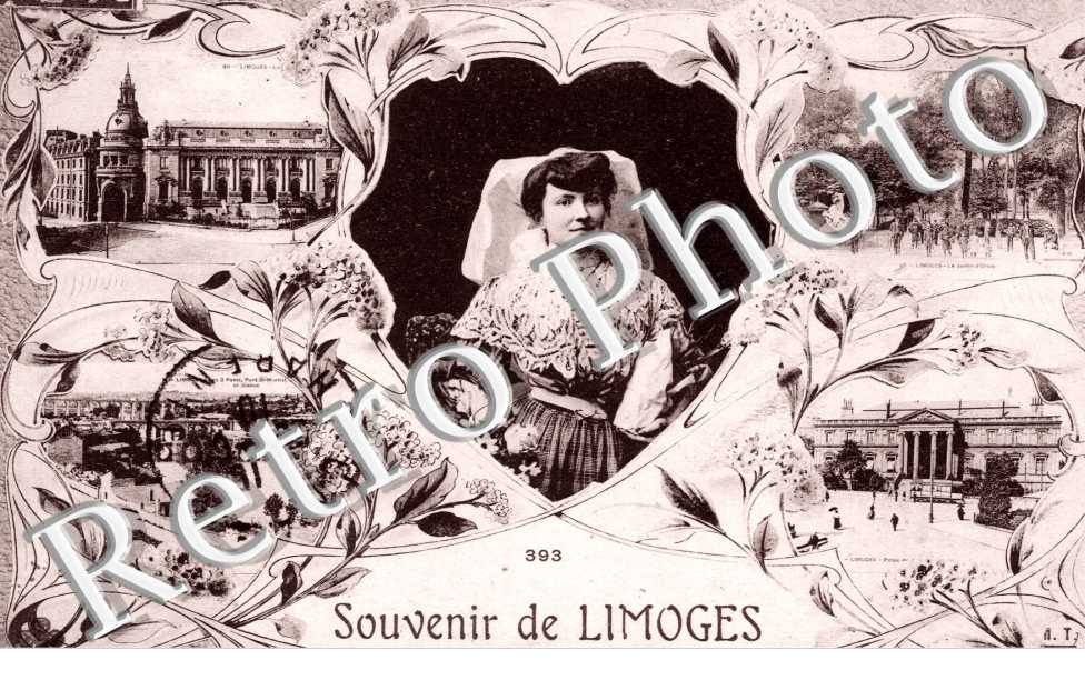 Souvenir de - Carte Fantaisie