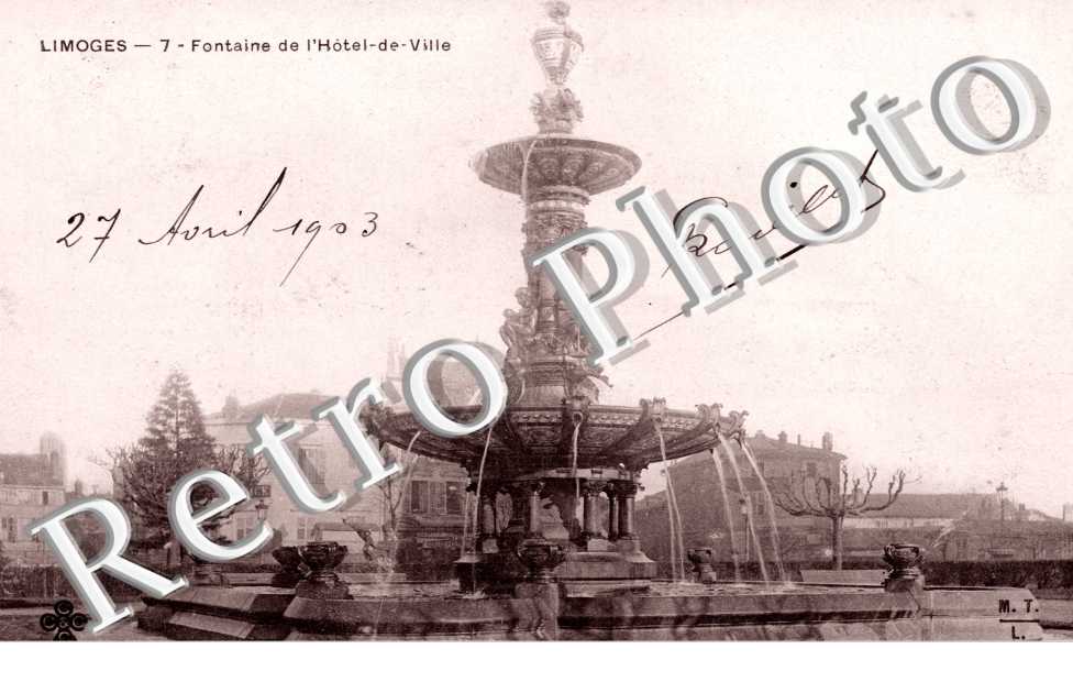 Fontaine  de l&#039;Hotel de Ville