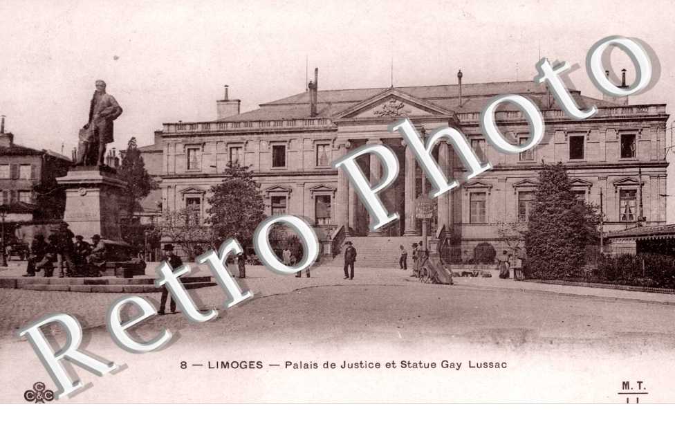 palais de justice et statue Gay Lussac