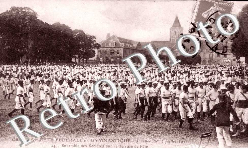 fete federale de Gymnastique 15 juillet 1911