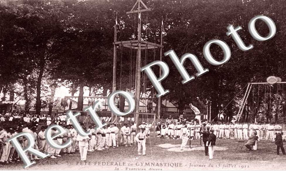 fete federale de Gymnastique 15 juillet 1911