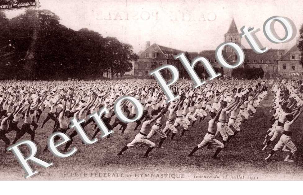 fete federale de Gymnastique 15 juillet 1911