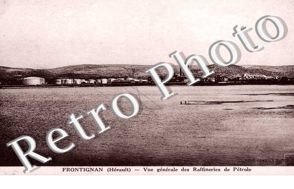 vue générale des Raffineries de pétrole