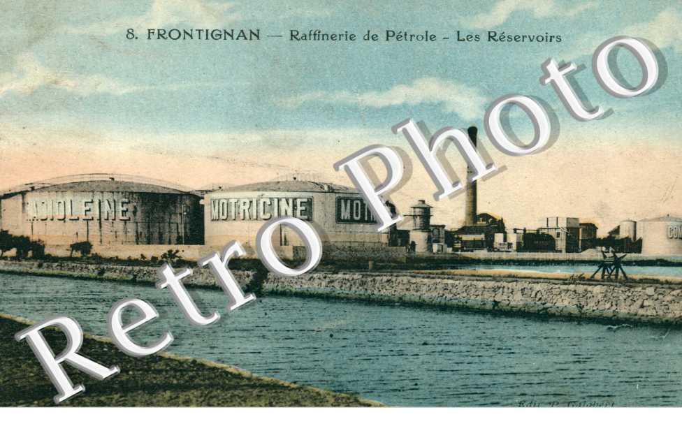 Raffinerie de Petrole les rervoirs