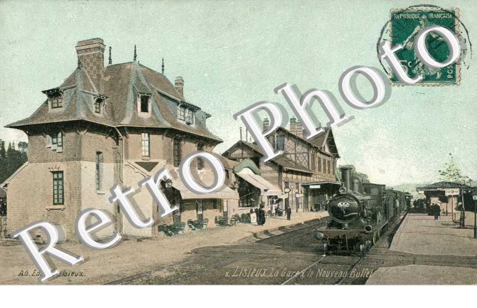 la gare et le nouveau buffet