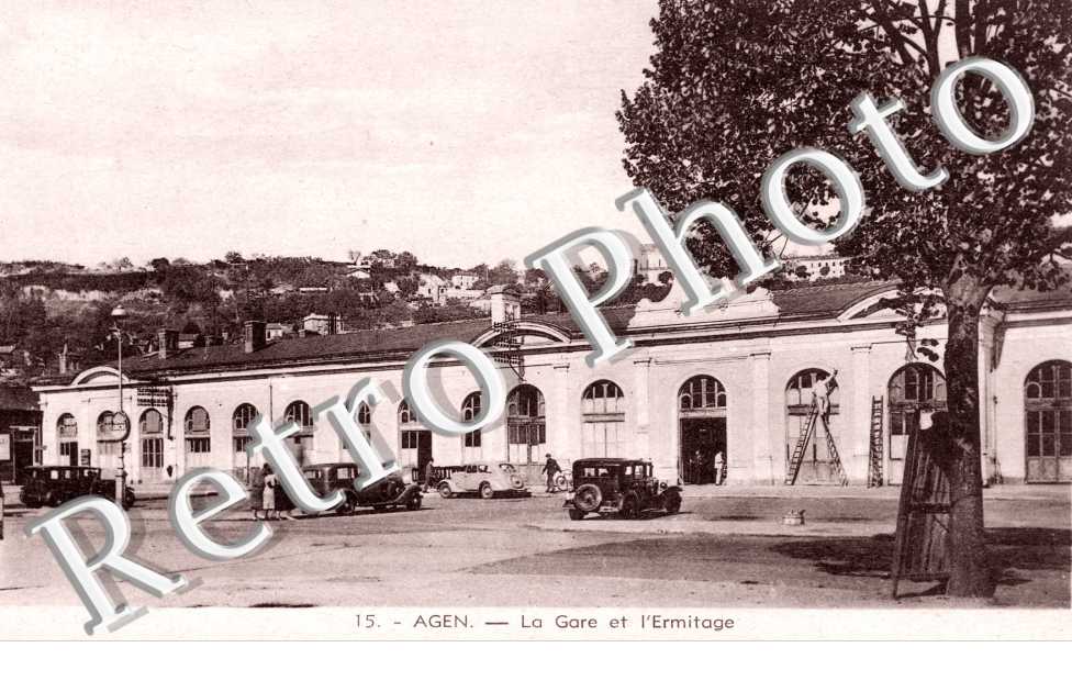 La gare et l&#039;Ermitage