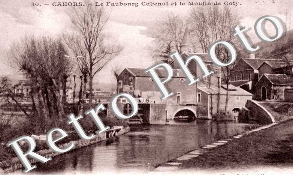 Le Faubourg Cabenut et le Moulin de Coty