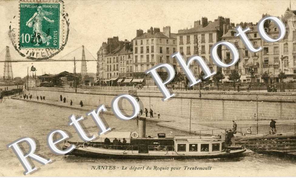 Le depart du Roquio pour Trentemoult