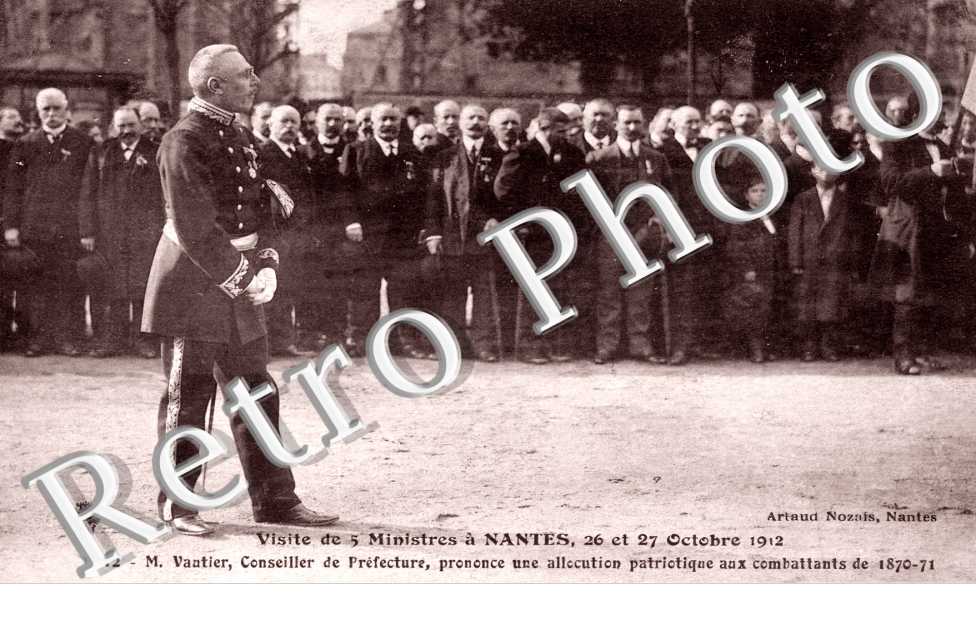 Visite de 5 ministres, 26 et 27 octobre 1912