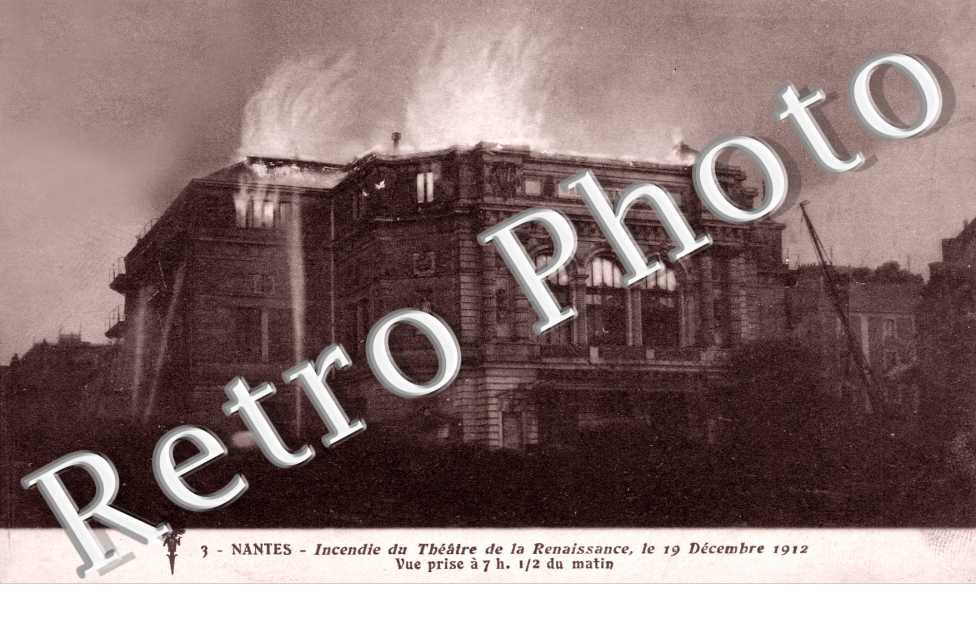 Incendie du Théâtre en 1912