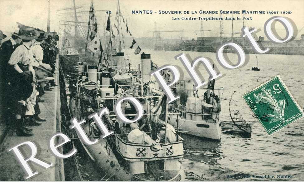 Fe de la Grande Semaine Maritime - Les Contres Torpilleurs