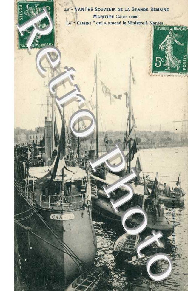Semaine Maritime 1908 - Le Cassini