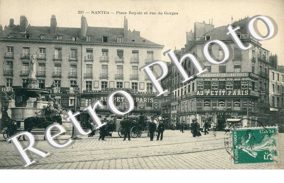 La Place Royale et Rue de Gorges