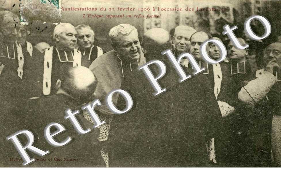 Les Inventaires - Refus de l'Evêque