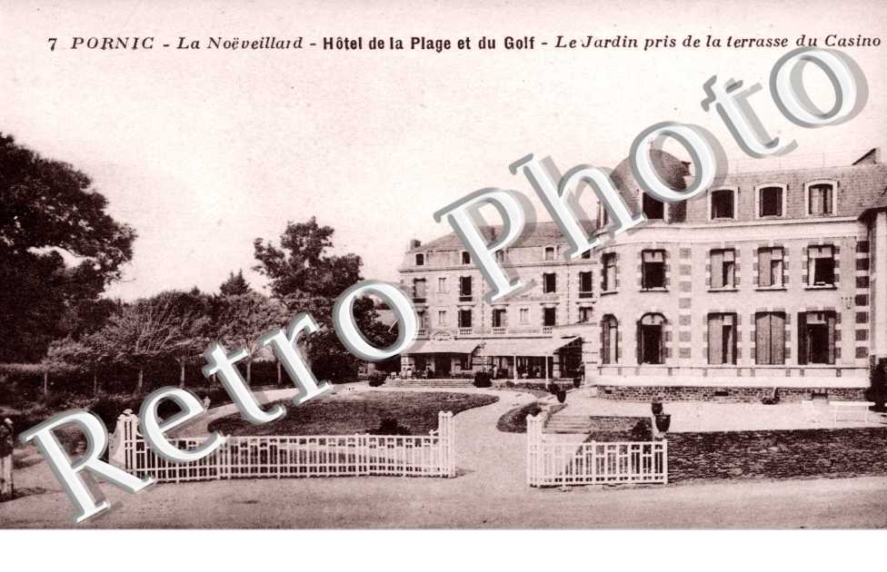 La Noëveillard - Hotel de la Plage et du Golf - Le Jardin