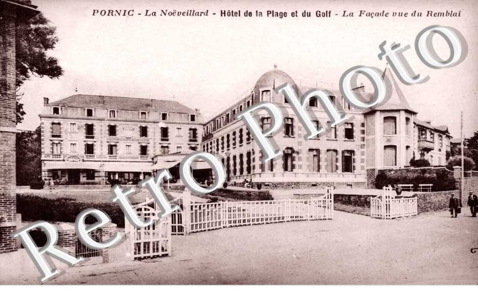 La Noëveillard - Hotel de la Plage et du Golf - La facade