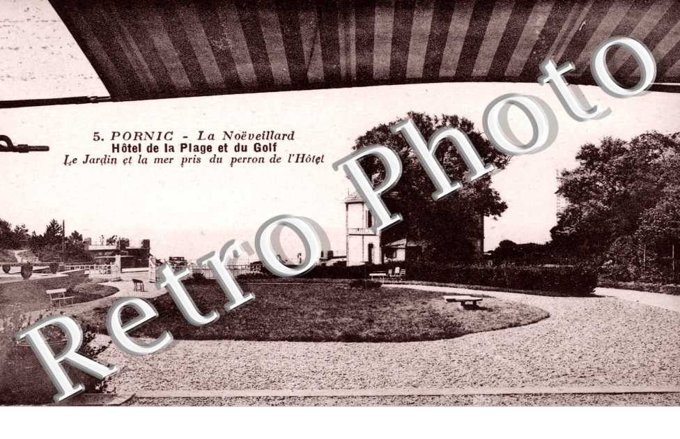 La Noëveillard - Hotel de la Plage et du Golf -  Le Jardin et la Mer