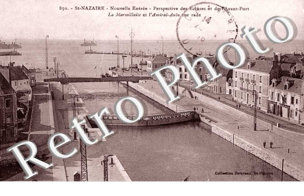Perspective des Ecluses et de l&#039;Avant Port