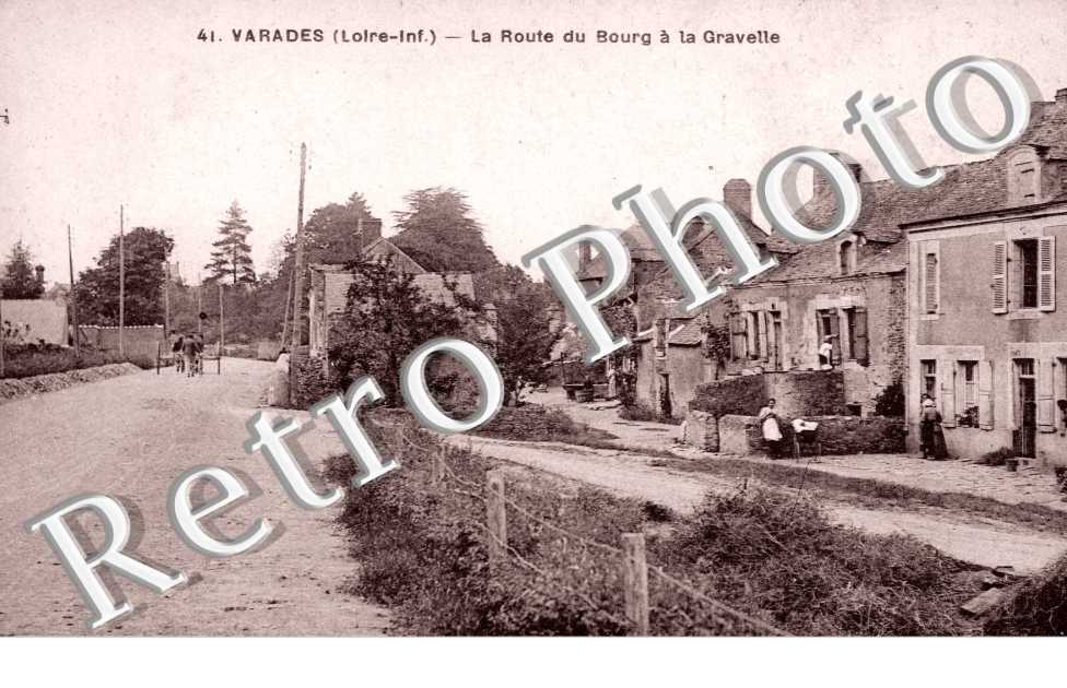 La route du bourg la Gravelle