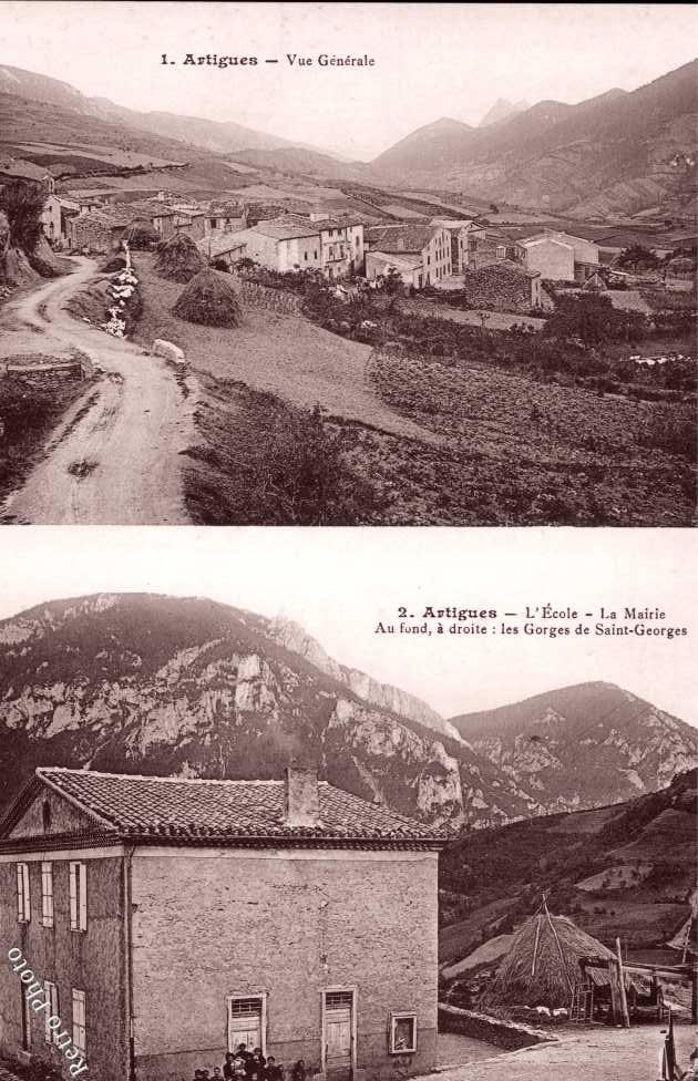 Vue Generale - Ecole et Mairie