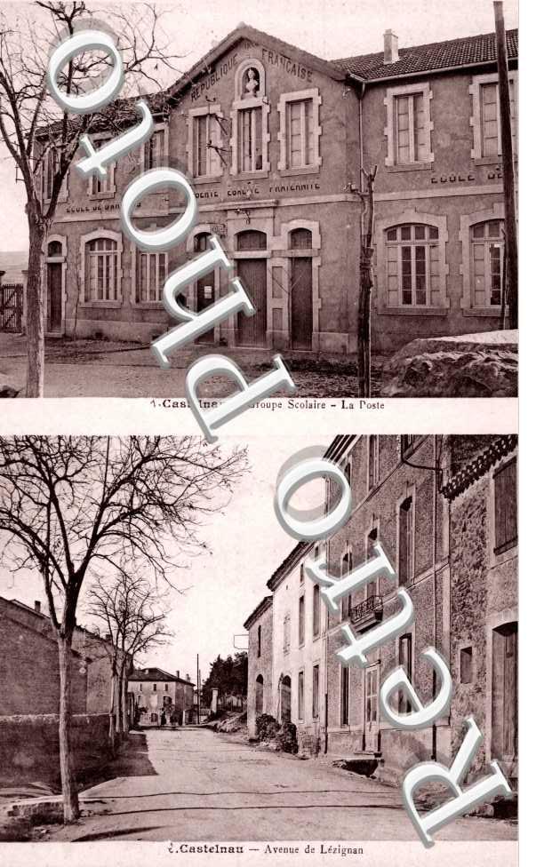 Groupe Scolaire, Poste - Avenue de Lignan