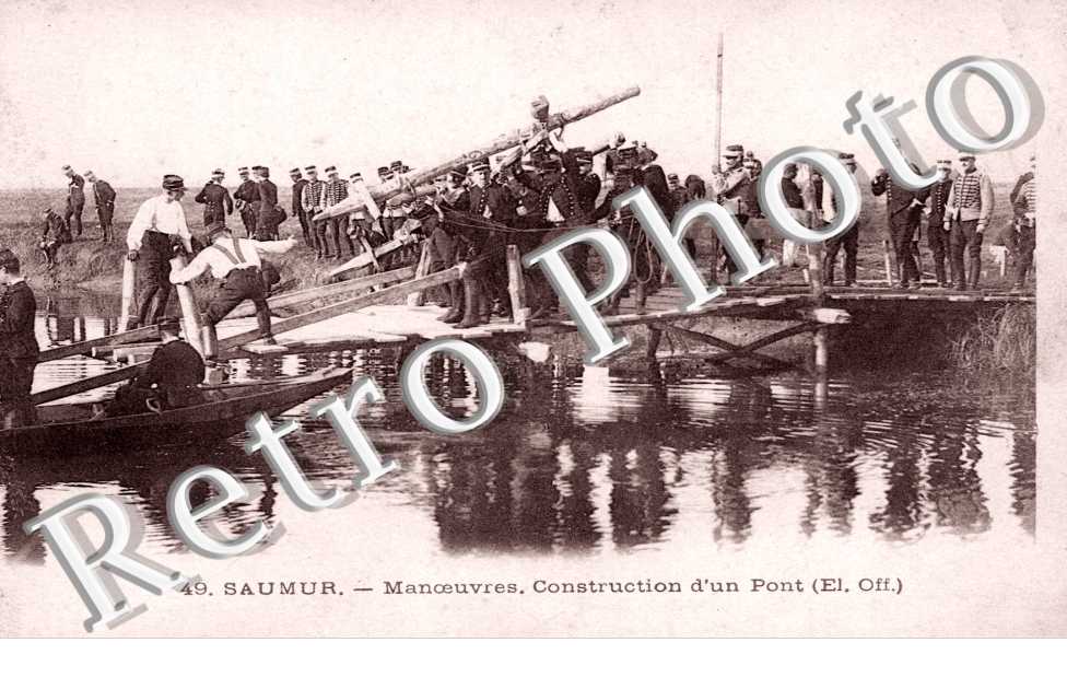 Manoeuvre, construction d'un pont