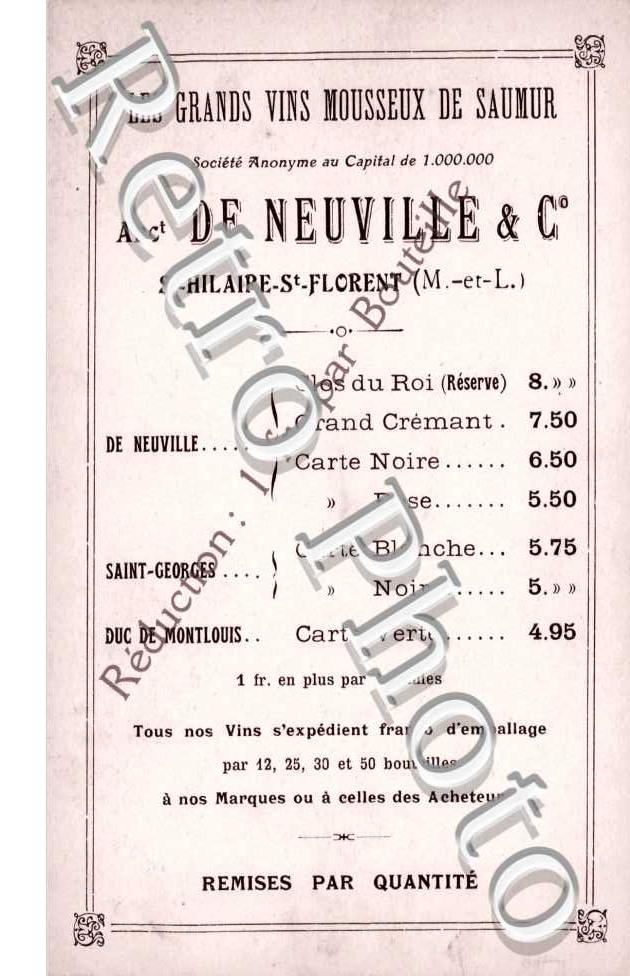 Grands Vin Mousseux De Neuville