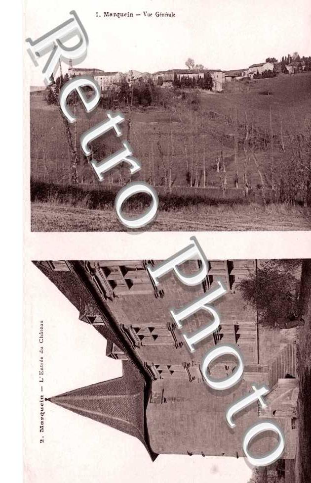 vue generale L&#039;entree du chateau