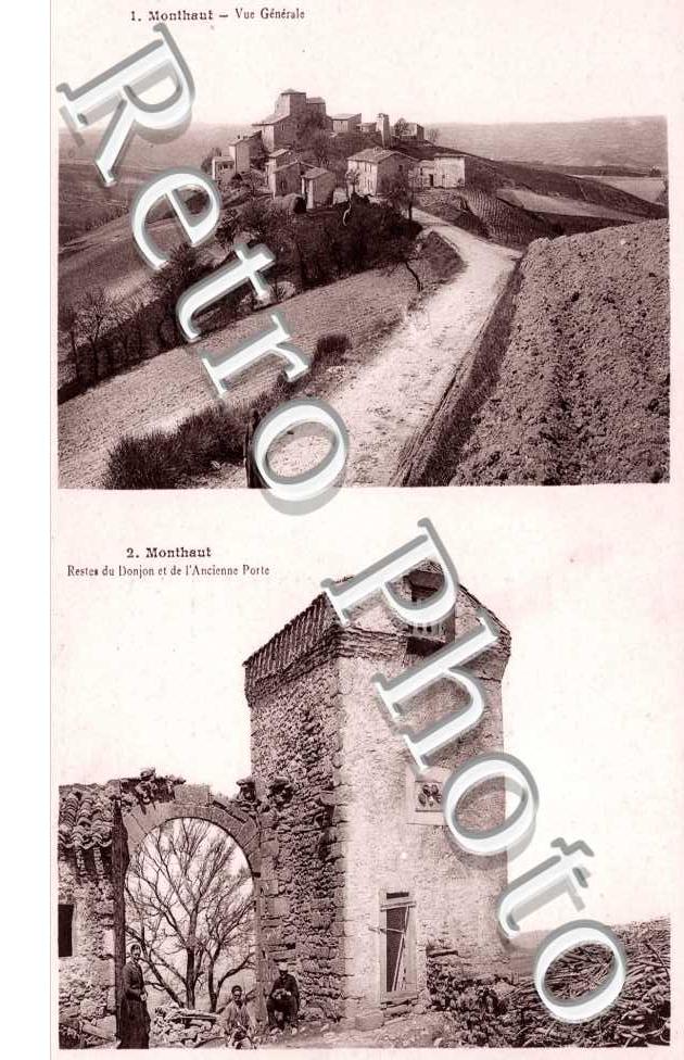 Vue generale Restes du donjon et de l&#039;ancienne porte