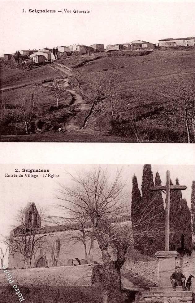 Vue Generale - Entree du Village - Eglise