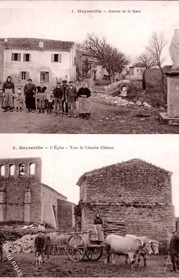 Avenue de la Gare - L&#039;Eglise, Tour de l&#039;ancien Château