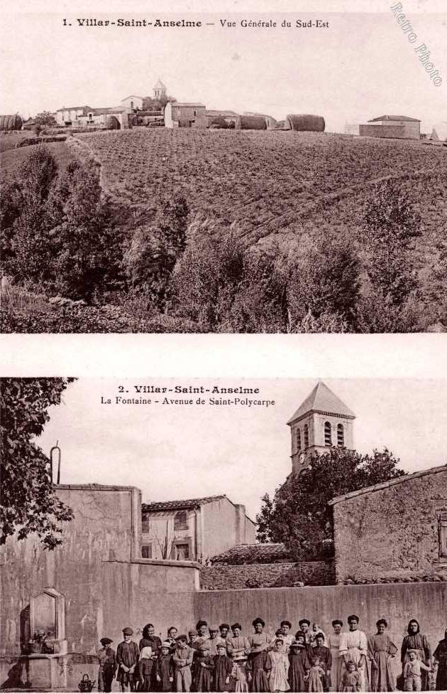 Vue Générale - La Fontaine, Avenue Saint Polycarpe