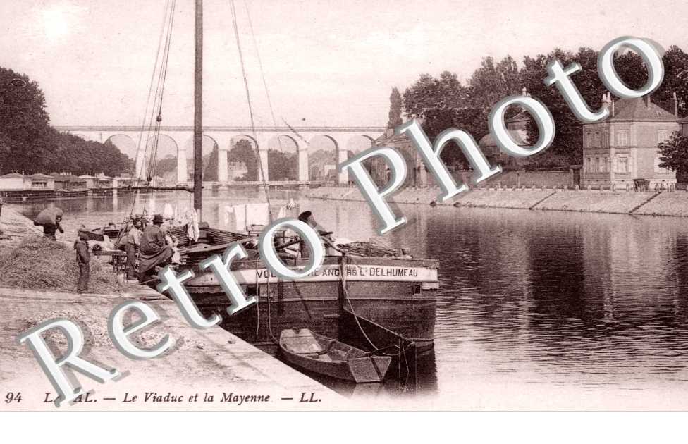 Le Viaduc et la Mayenne