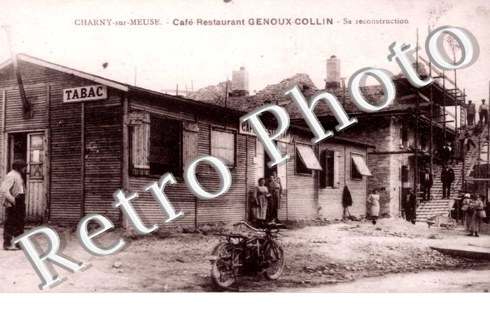 Cafe restaurant Genoux-Collin Sa reconstruction