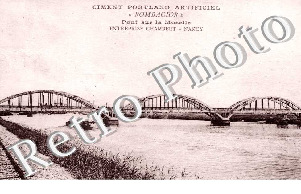 ciment Portland artificiel Rombacior Pont sur la Moselle